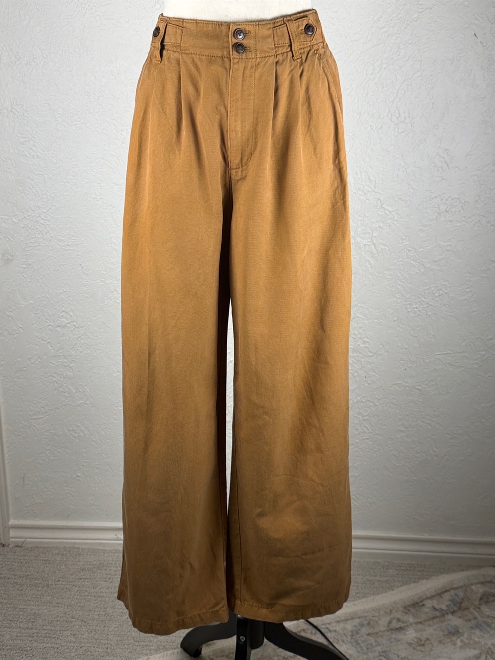 Madewell Women’s Wide Leg Pleated Trousers size 0